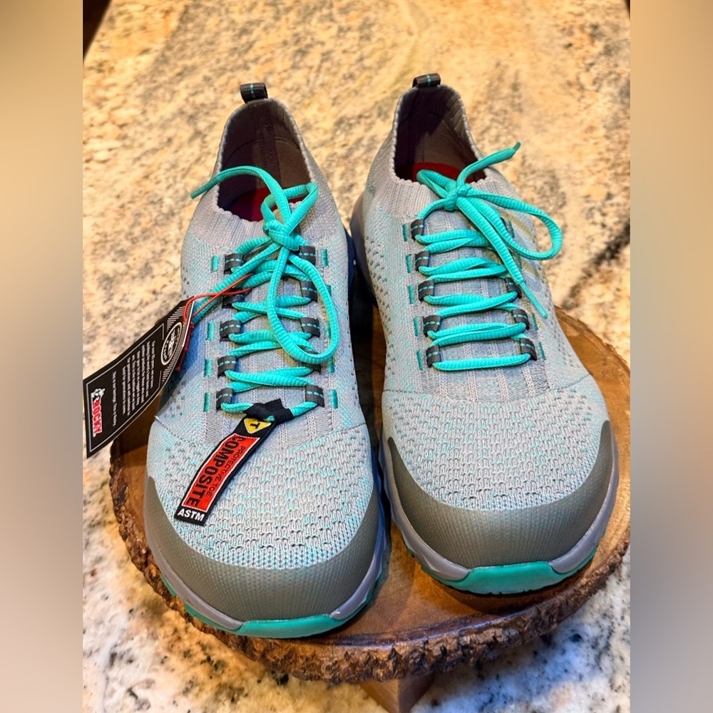 Rocky Women’s Composite Toe Work Shoes | Mint Ash | ASTM Rated | Size 10M | NWT